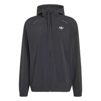 adidas Tech Essential Trainingsjack Zwart Zilver