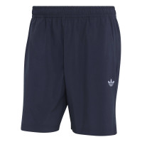 adidas Tech Trefoil Essential Woven Training Short Dark Blue Silver