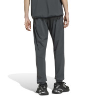 adidas Tech Essential Woven Trainingsbroek Donkergrijs Zilver