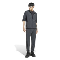 adidas Tech Essential Woven Trainingsbroek Donkergrijs Zilver