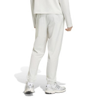 adidas Tech Trefoil Essential Woven Trainingsbroek Lichtgrijs Zilver