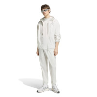 adidas Tech Trefoil Essential Woven Trainingsbroek Lichtgrijs Zilver