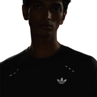 adidas Tech Essential Woven Zomerset Donkergrijs Zilver
