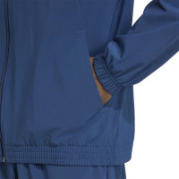 adidas Tech Essential Woven Trainingspak Donkerblauw Zilver