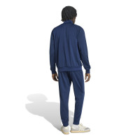 adidas Tech Essential Trainingspak Donkerblauw Zilver
