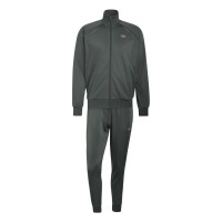 adidas Tech Essential Trainingspak Donkergroen Grijs