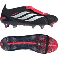 adidas Predator Elite FT Iron Stud Football Boots (SG) Black White Red