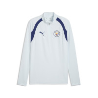 PUMA Manchester City Training sweater 1/4-Zip 2026-2027 Light Blue Dark Blue