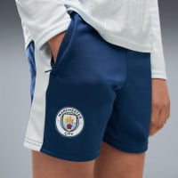 PUMA Manchester City Training Short 2026-2027 Kids Dark Blue Light Blue