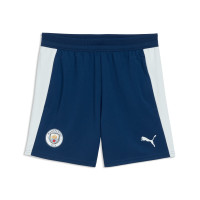 PUMA Manchester City Training Short 2026-2027 Kids Dark Blue Light Blue