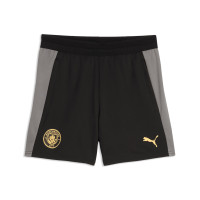 PUMA Manchester City Training Short 2026-2027 Kids Black Dark Grey Gold
