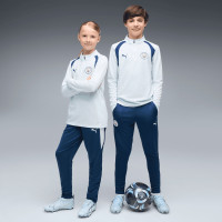 PUMA Manchester City Trainingsbroek 2026-2027 Kids Donkerblauw Lichtblauw
