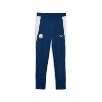 PUMA Manchester City Trainingsbroek 2026-2027 Kids Donkerblauw Lichtblauw