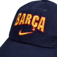 Nike FC Barcelona Club Pet Poly 6P Kids Donkerblauw