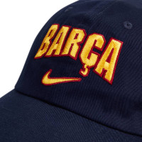 Nike FC Barcelona Club Poly 6P Cap Dark Blue
