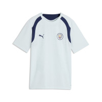 Chemise d'entraînement PUMA Manchester City 2026-2027 pour Enfants, bleu clair, bleu foncé
