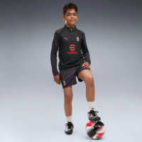 PUMA AC Milan Training Short 2026-2027 Kids Dark Grey Red