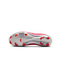 Nike Mercurial Vapor 17 Academy x LEGO® Gras Voetbalschoenen (FG) Kids Rood Roze Oranje