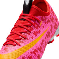 Nike Mercurial Vapor 17 Academy x LEGO® Gras Voetbalschoenen (FG) Kids Rood Roze Oranje