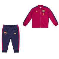 Nike FC Barcelone Strike Survêtement Full-Zip 2026-2027 Bébé Rouge Bleu Foncé Jaune
