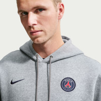 Nike Paris Saint-Germain Club Sportswear Tracksuit Hooded 2026-2027 Grey Black Dark Blue