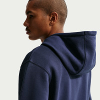 Nike Paris Saint-Germain Club Sportswear Hoodie 2026-2027 Donkerblauw Wit