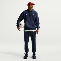 Nike Paris Saint-Germain Club Sportswear Hoodie 2026-2027 Donkerblauw Wit