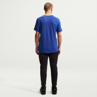 Nike Chelsea Tech Fleece Joggingbroek 2026-2027 Zwart Goudgeel