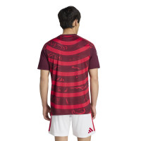adidas Ajax Pre-Match Trainingsshirt 2026-2027 Rood