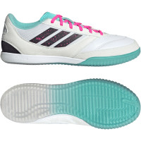 adidas Top Sala Competition II Zaalvoetbalschoenen (IN) Wit Zwart Turquoise Roze