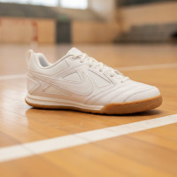 Nike Gato LV8 Zaalvoetbalschoenen (IN) Kids Wit Bruin