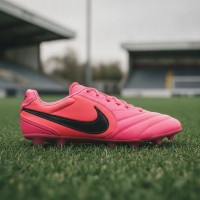 Nike Tiempo Ligera Pro Gras Football Boots (FG) Hot Pink Black