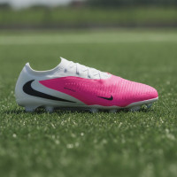 Nike Phantom 6 Low Pro Gras (FG) Football Boots (FG) White Hot Pink Black