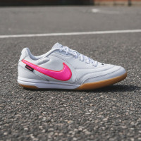 Nike Tiempo Streetgato Premium Street Football Boots White Hot Pink Black