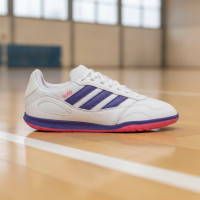adidas Super Sala III Zaalvoetbalschoenen (IN) Kids Wit Paars Roze