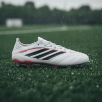 adidas Copa Pure IV Elite IJzeren-Nop Voetbalschoenen (SG) Wit Zwart Rood