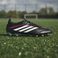 adidas Copa Pure IV League Gras Voetbalschoenen (FG) Zwart Wit Rood