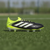 adidas Copa Pure III Elite Iron Nop Football Boots (SG) Black White Neon Yellow