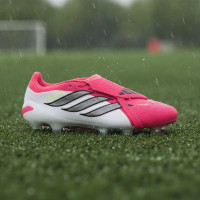 adidas Predator Pro FT IJzeren-Nop Voetbalschoenen (SG) Rood Wit Zwart