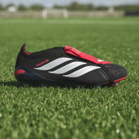 adidas Predator Elite FT Iron Stud Football Boots (SG) Black White Red