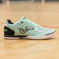Joma Top Flex Indoor Football Boots (IN) Light Green Black Bright Green Silver