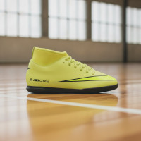 Nike Mercurial Superfly 10 Club Indoor Football Boots (IN) Kids Yellow Neon Yellow Orange