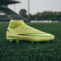 Nike Zoom Mercurial Superfly 10 Academy Iron Stud Football Boots (SG) Anti-Clog Yellow Neon Yellow Orange