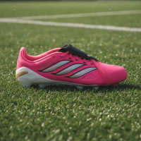 adidas Predator League FT Gras Football Boots (FG) Kids Hot Pink Silver Grey Black Gold