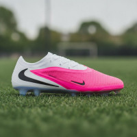 Nike Phantom 6 Low Elite Gras (FG) Football Boots (FG) White Hot Pink Black