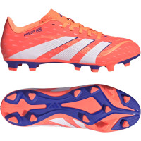 adidas Predator Club Gazon Naturel Gazon Artificiel Chaussures de Foot (MG) Orange Blanc Bleu