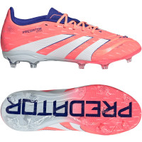 adidas Predator Elite Gras Voetbalschoenen (FG) Kids Oranje Wit Blauw