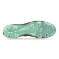 Nike Phantom 6 High Elite Iron Stud Football Boots (SG) Pro Player Black Bright Green