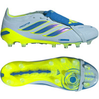adidas Predator Elite FT Gazon Artificiel Chaussures de Foot (AG) Bleu Clair Bleu Jaune