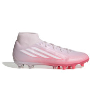 adidas F50 Sparkfusion League Gras / Kunstgras Voetbalschoenen (MG) Dames Roze Wit
